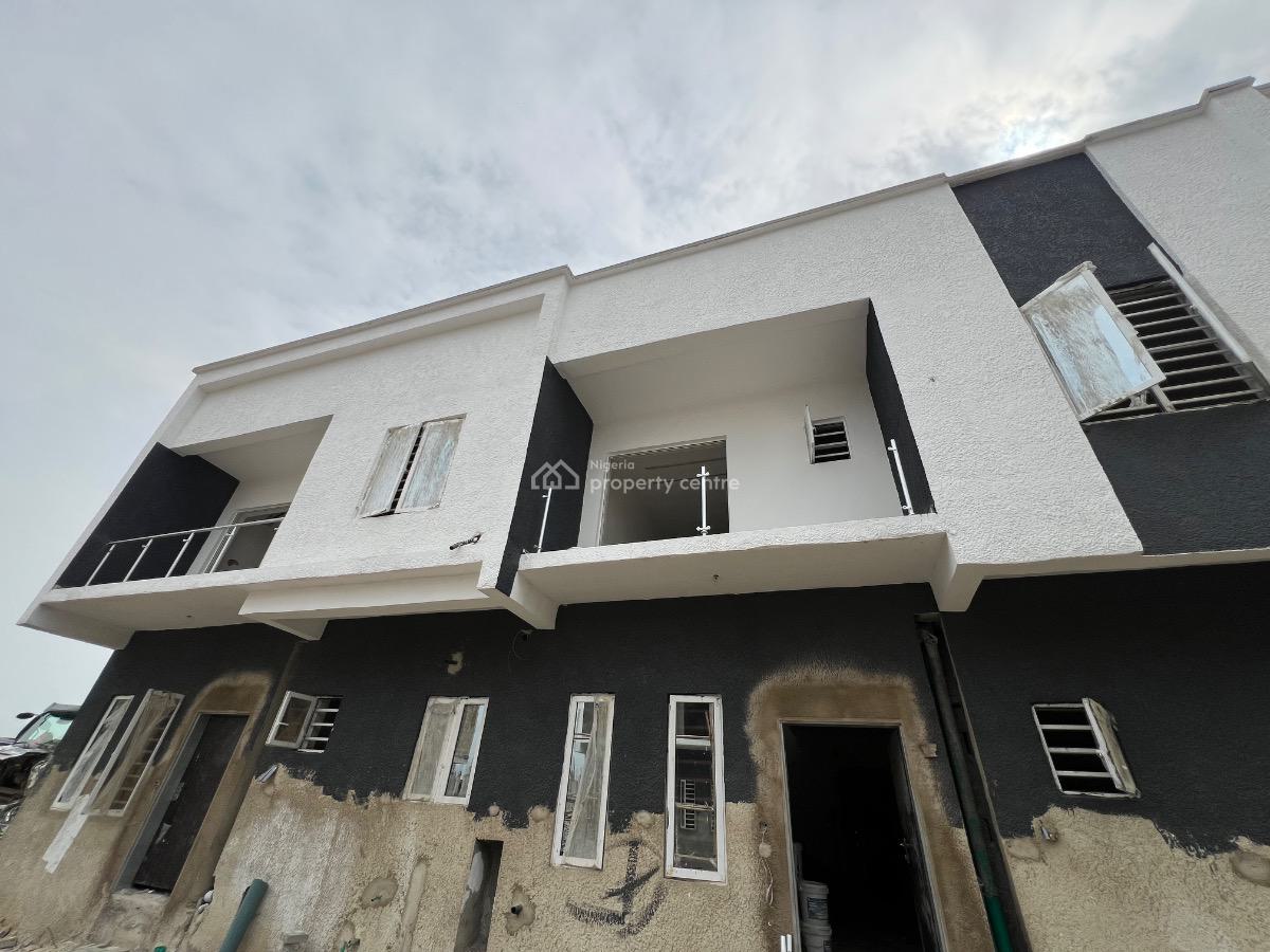 Luxury 3 Bedroom Terrace Duplex with a Bq  with Excellent Finishing, Own a Home with As Low As 30%, Spread Balance Up to 12 Months, Ogombo, Ajah, Lagos, Terraced Duplex for Sale