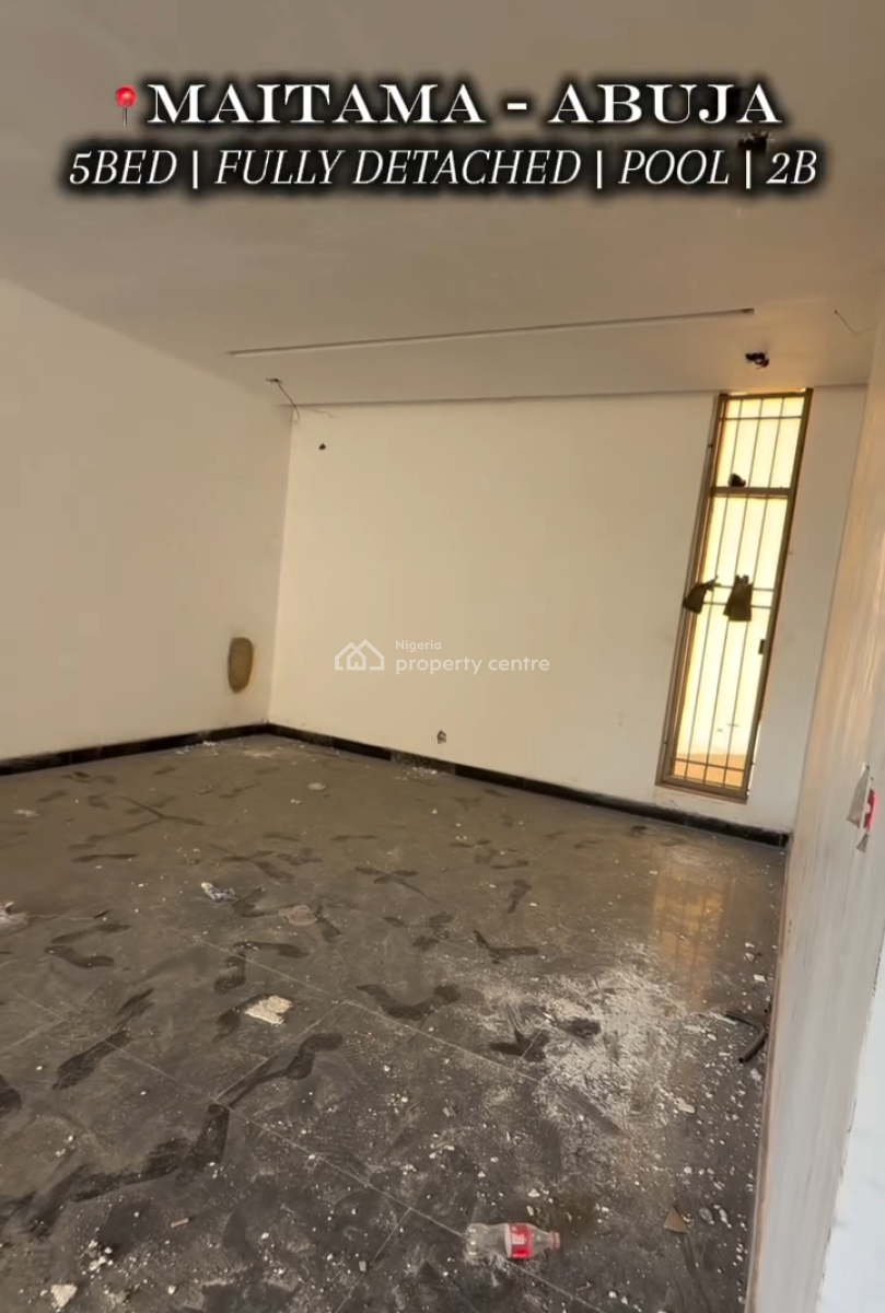 Brand New 5bedroom Fully Detached Duplex with Bq, Maitama District, Abuja, Detached Duplex for Sale