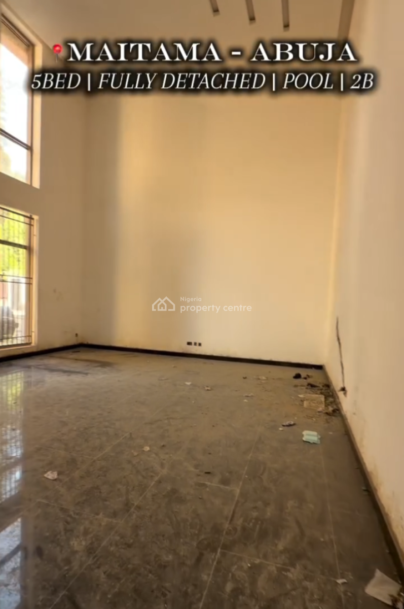 Brand New 5bedroom Fully Detached Duplex with Bq, Maitama District, Abuja, Detached Duplex for Sale