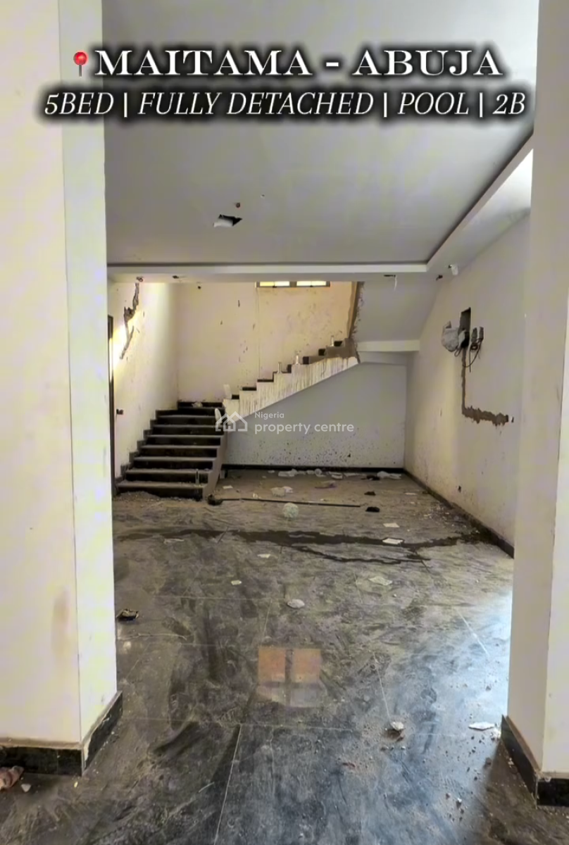 Brand New 5bedroom Fully Detached Duplex with Bq, Maitama District, Abuja, Detached Duplex for Sale