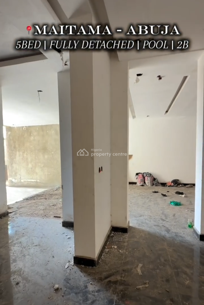 Brand New 5bedroom Fully Detached Duplex with Bq, Maitama District, Abuja, Detached Duplex for Sale