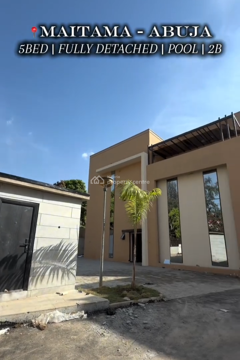 Brand New 5bedroom Fully Detached Duplex with Bq, Maitama District, Abuja, Detached Duplex for Sale