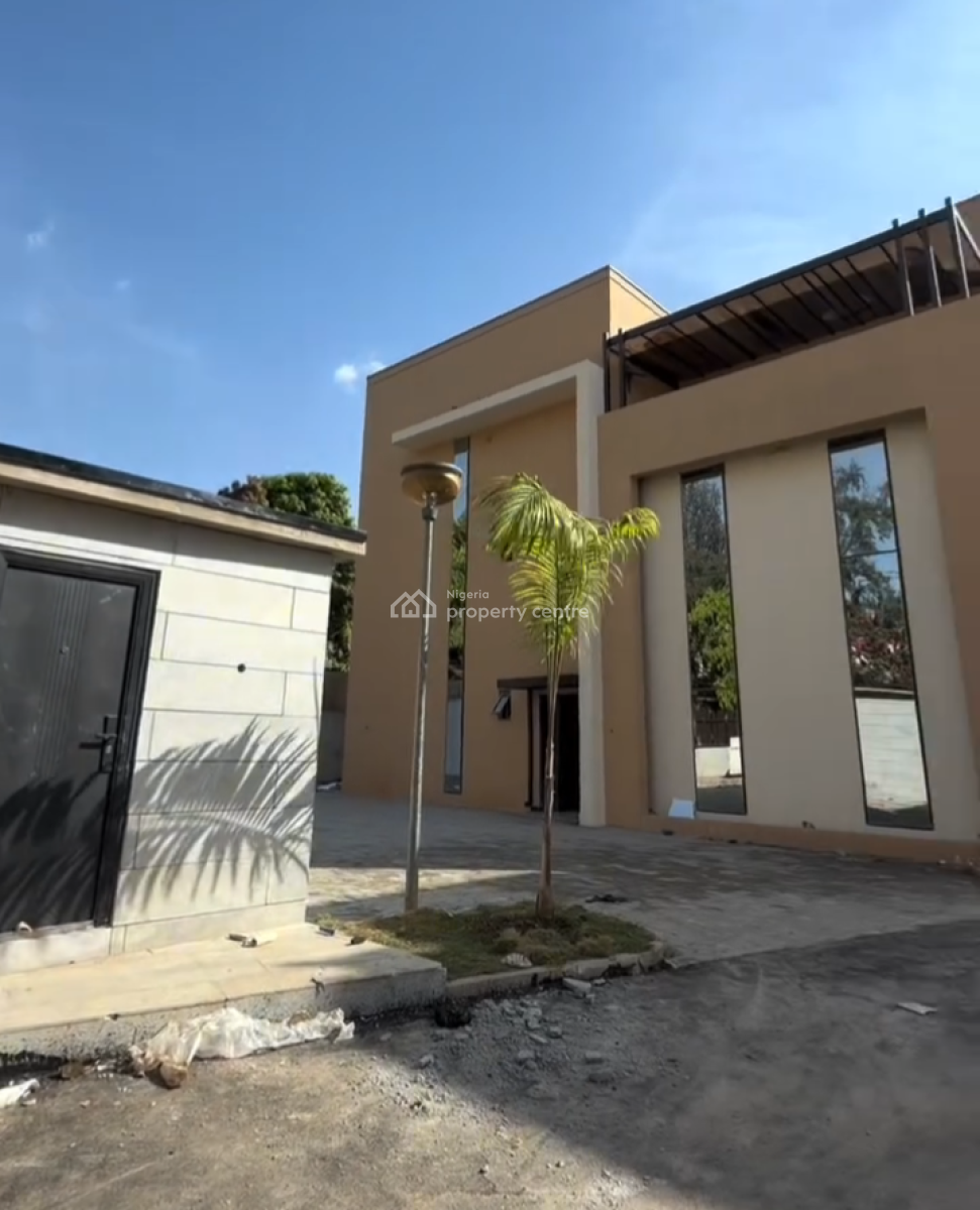 Brand New 5 Bedroom Fully Detached Duplex with Bq, Maitama District, Abuja, Detached Duplex for Sale