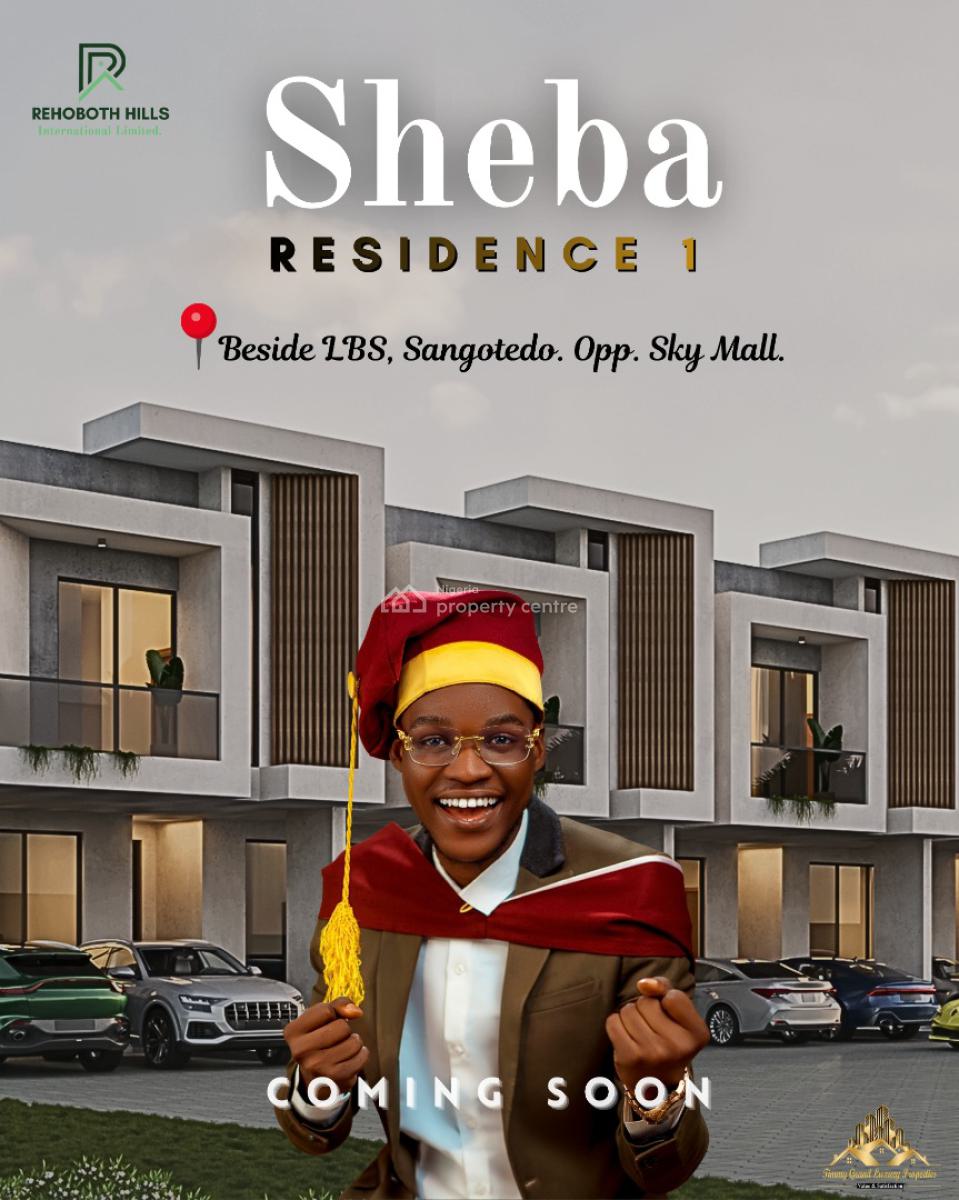 Premium Luxury Automated 4 Bedroom Terrace with Gym in a Serene Estate, After Novare Mall, Beside Lagos Business School, Sangotedo, Ajah, Lagos, Terraced Duplex for Sale