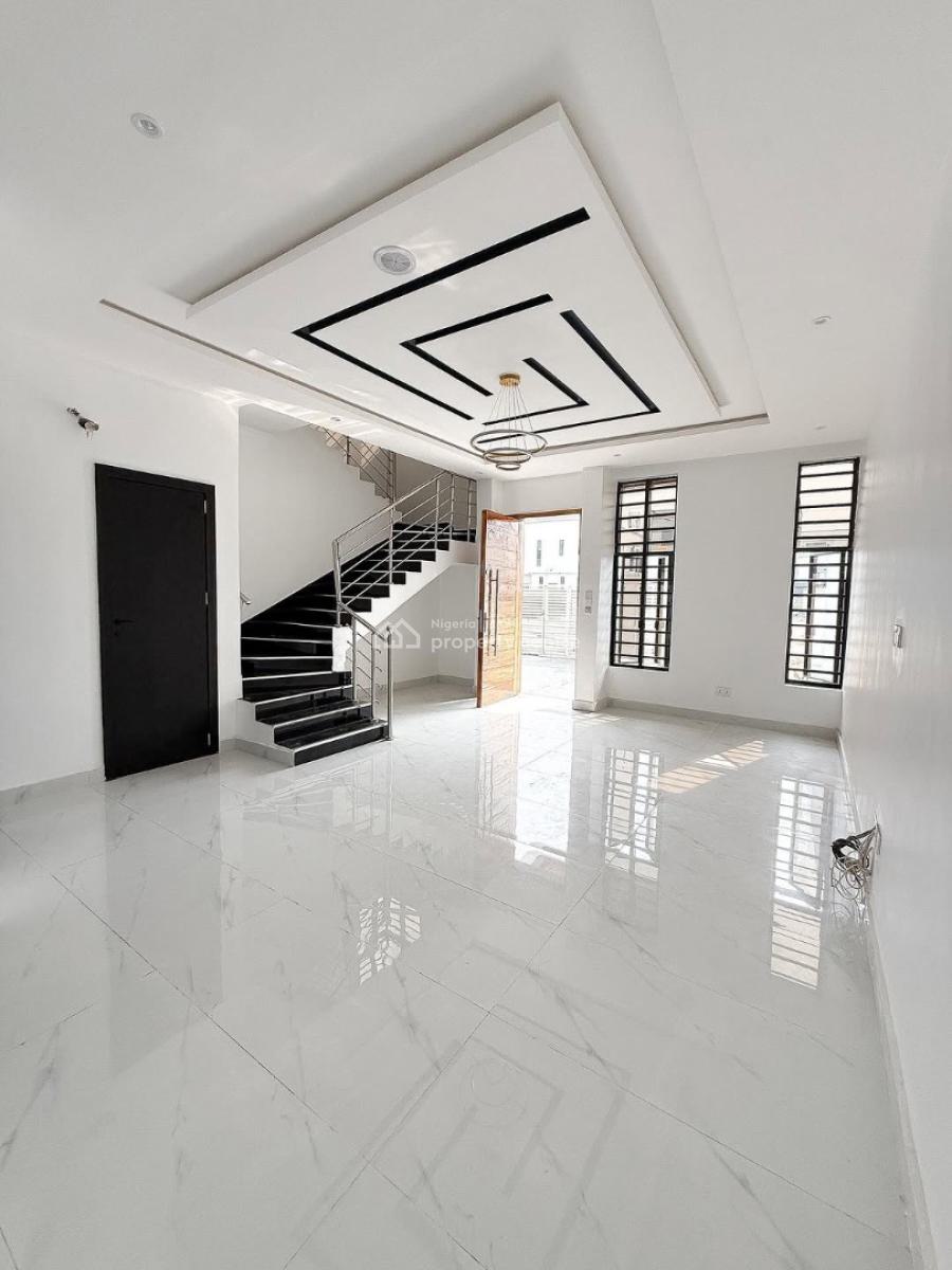 Lovely 4 Bedroom Semi Detached Duplex with Bq, Chevron, Lekki, Lagos, Semi-detached Duplex for Sale