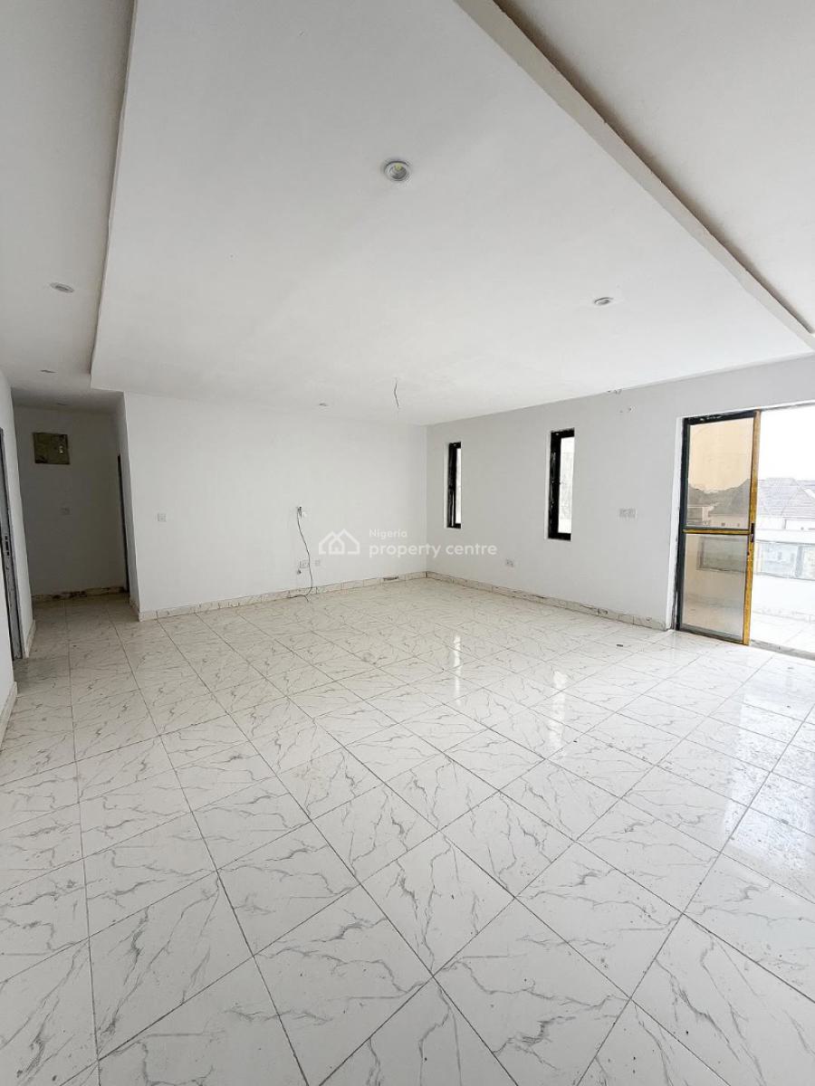 Contemporary 3 Bedroom Apartment with Bq, Chevron, Lekki, Lagos, Block of Flats for Sale