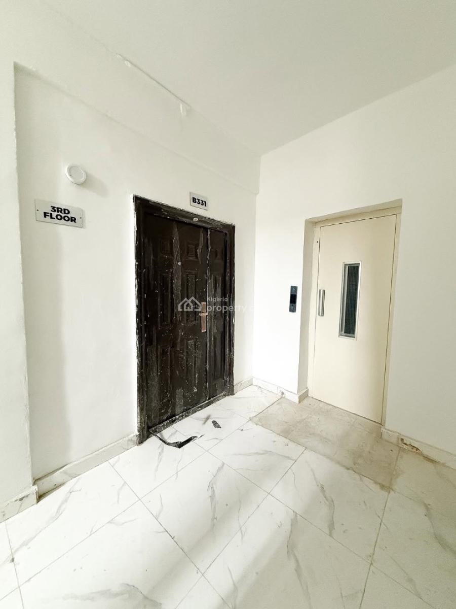 Contemporary 3 Bedroom Apartment with Bq, Chevron, Lekki, Lagos, Block of Flats for Sale