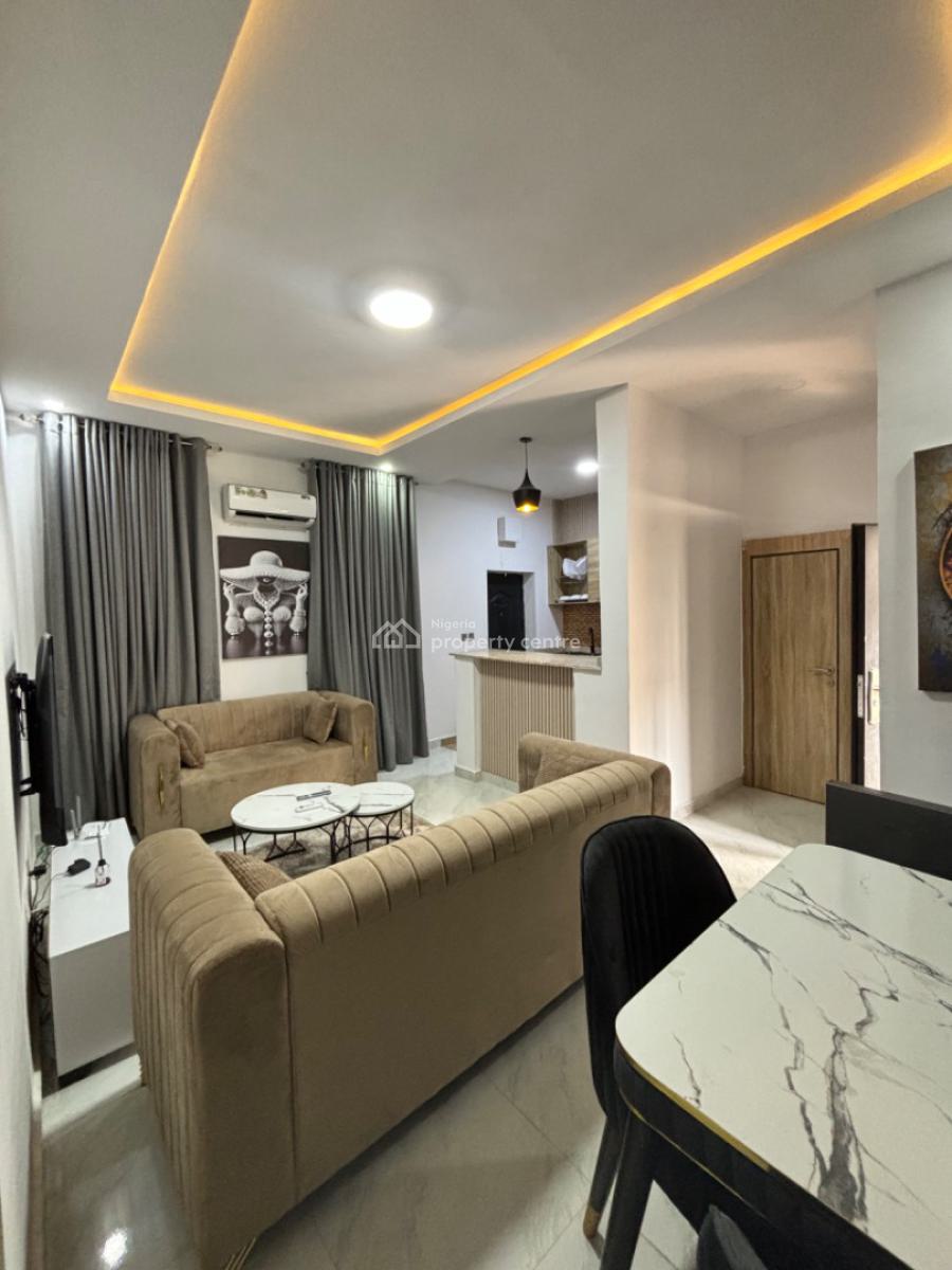 Lovely 1 Bedroom Apartment with Pool and Gym, Ikota Gra, Ikota, Lekki, Lagos, Flat / Apartment Short Let