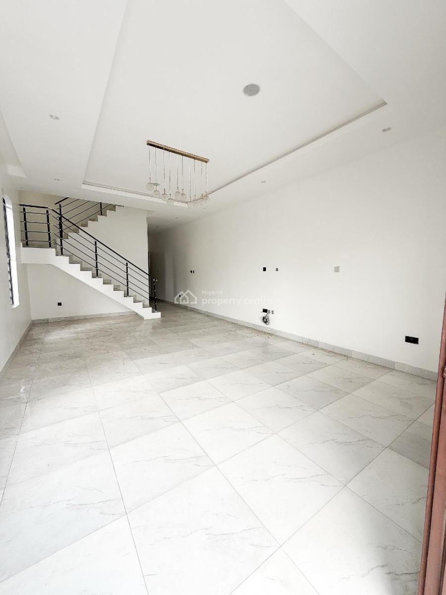 Lovely 4 Bedroom Semi Detached Duplex with Bq, Chevron, Lekki, Lagos, Semi-detached Duplex for Sale