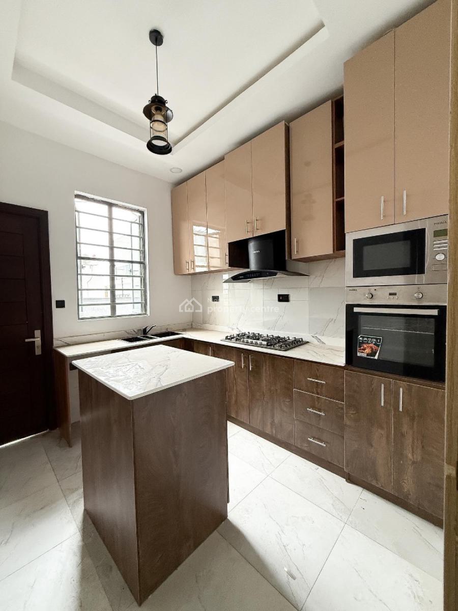 Lovely 4 Bedroom Semi Detached Duplex with Bq, Chevron, Lekki, Lagos, Semi-detached Duplex for Sale