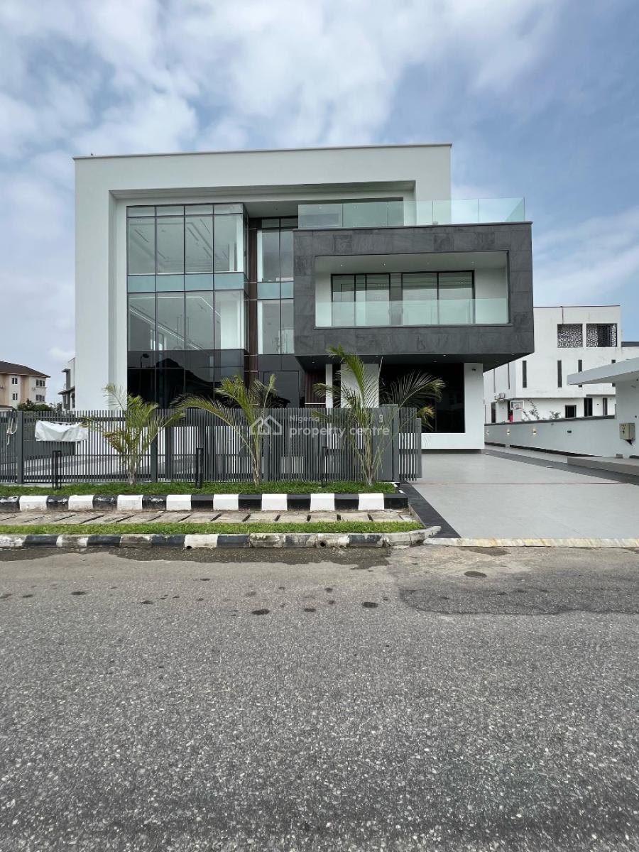 Astonishing 5 Bedroom with Cinema , Pool , Gym and a Rooftop Terrace, Pinnock Beach Estate, Osapa, Lekki, Lagos, Detached Duplex for Sale