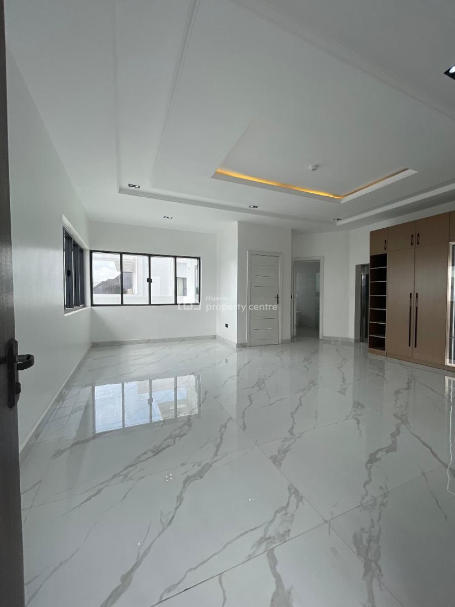 Well Built 5 Bedroom Detached  with Cinema, Elevator, Open Terrace, Po, Pinnock Beach Estate, Osapa, Lekki, Lagos, Detached Duplex for Sale