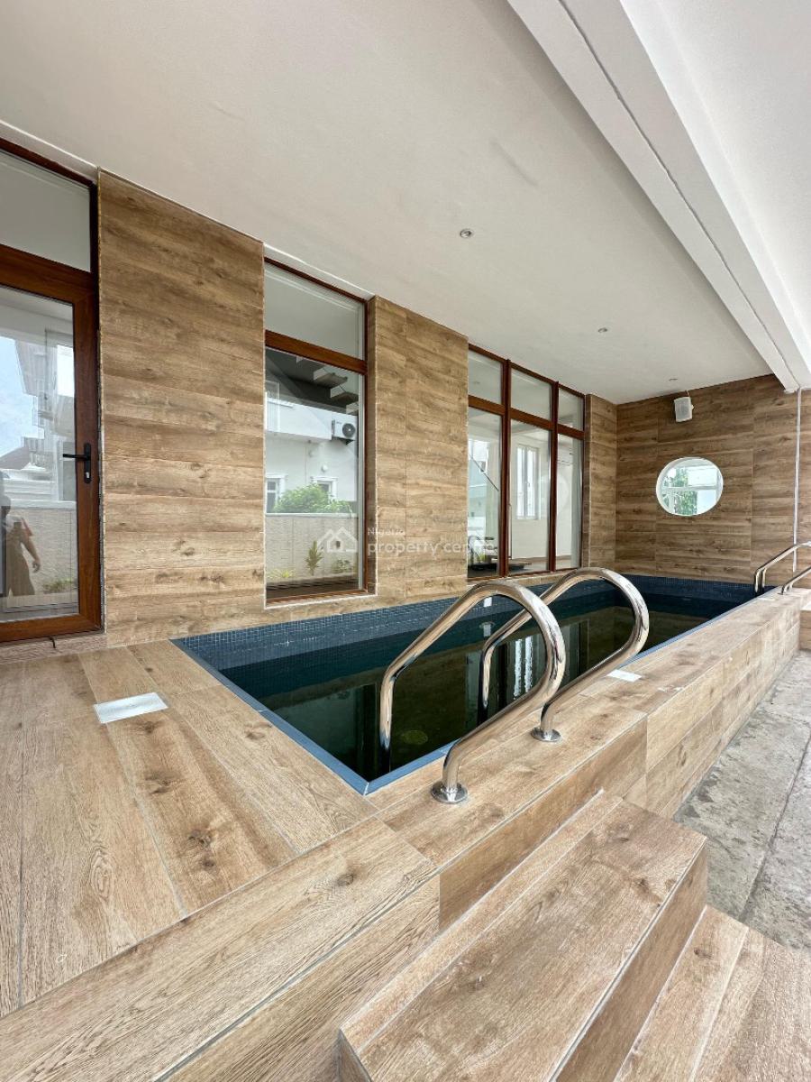 Tastefully  Built 4 Bedroom Detached  Duplex with Cinema, Pool and Bq, Osapa, Lekki, Lagos, Detached Duplex for Sale