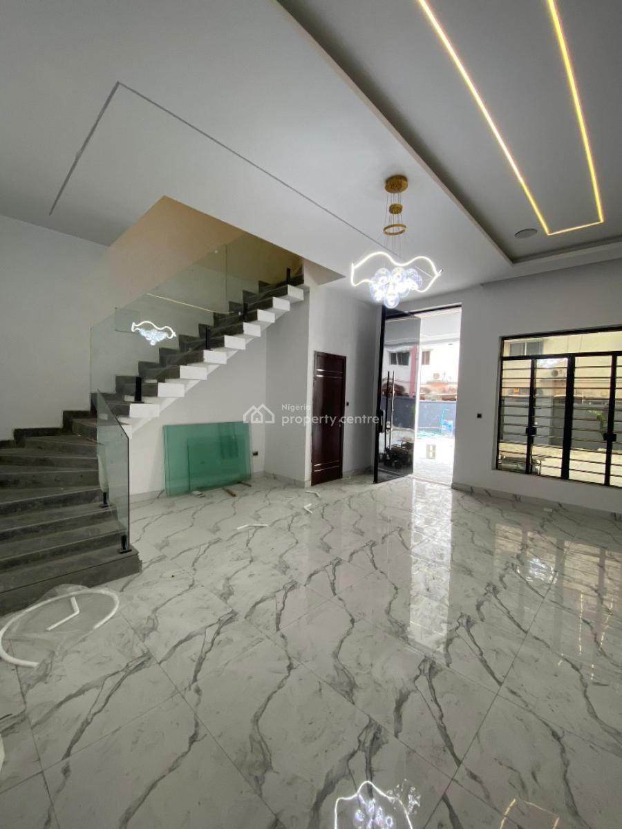 4 Bedroom Smart Featured Terraced Duplex with Pool,open Terrace & Gym, Osapa, Lekki, Lagos, Terraced Duplex for Sale