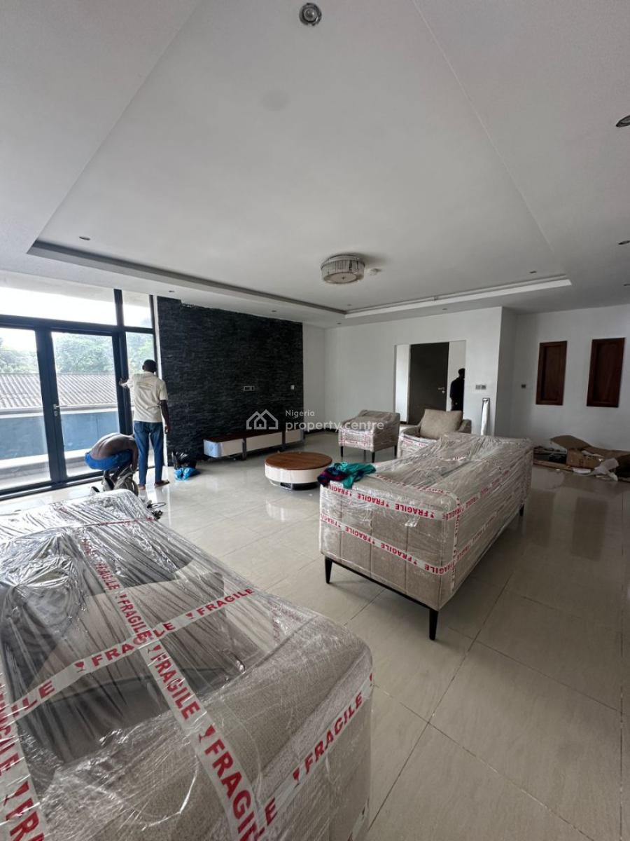 Luxury 3-bedroom Furnished Apartment with a Study Room, Ikoyi, Lagos, Flat / Apartment for Rent