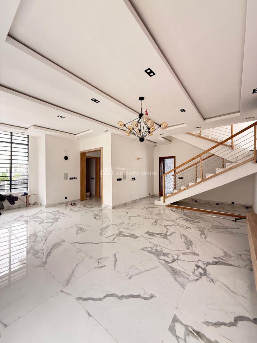 Exquisitely Built 5 Bedroom with Cinema, Rooftop Terrace ,pool & Bq, Osapa, Lekki, Lagos, Detached Duplex for Sale