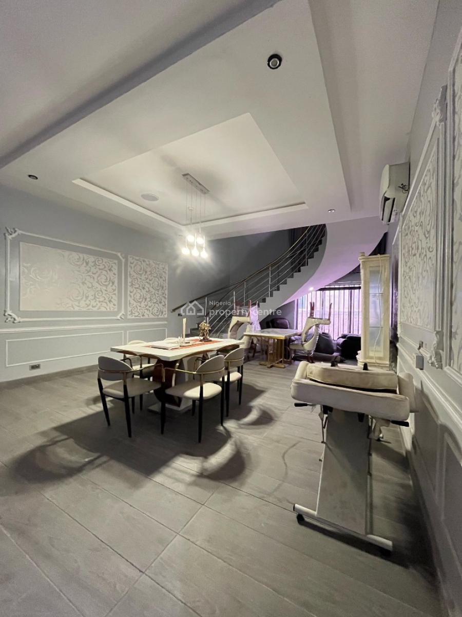 Massively Finished 7bedroom Fully Detached Duplex  with Two Massive Bq, Pinnock Beach Estate, Osapa, Lekki, Lagos, Detached Duplex for Sale