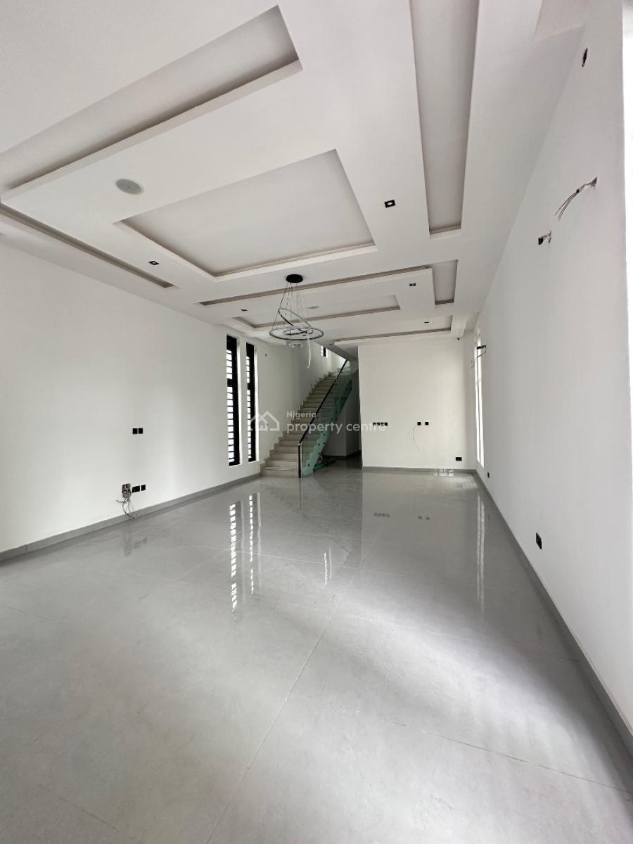Contemporary Spacious 5 Bedroom Fully Detached Duplex with Bq, Osapa, Lekki, Lagos, Detached Duplex for Sale