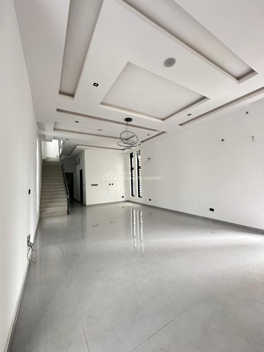 Contemporary Spacious 5 Bedroom Fully Detached Duplex with Bq, Osapa, Lekki, Lagos, Detached Duplex for Sale