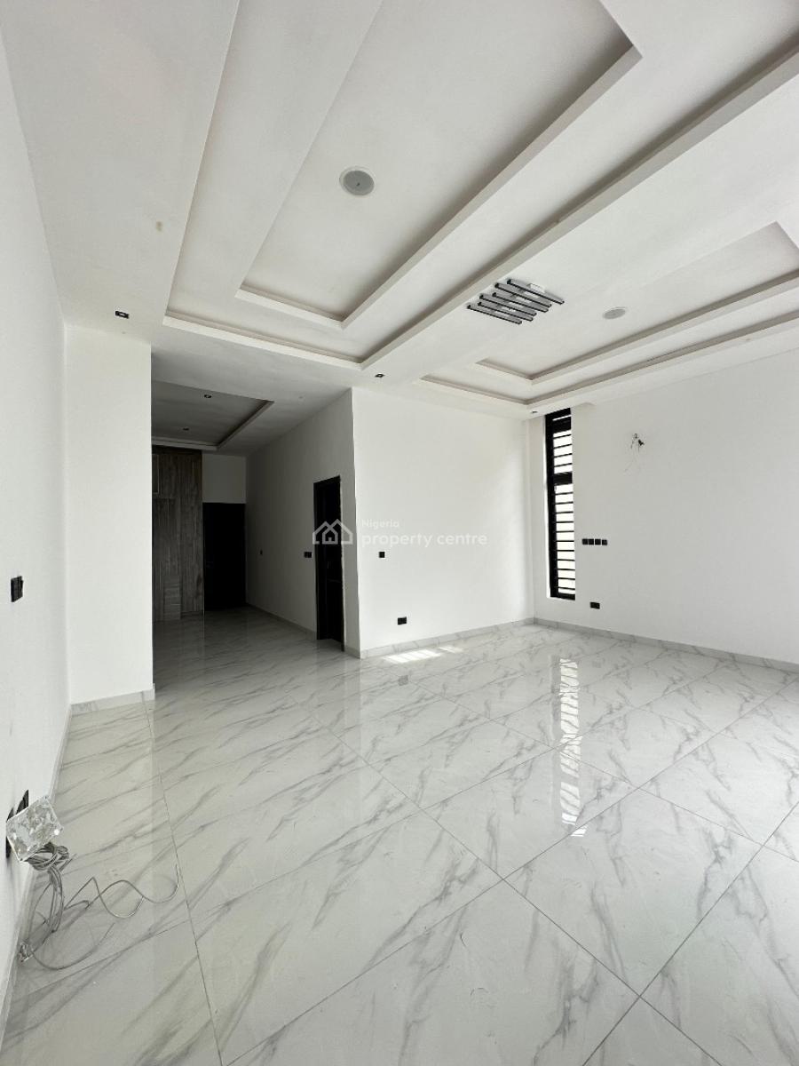 Contemporary Spacious 5 Bedroom Fully Detached Duplex with Bq, Osapa, Lekki, Lagos, Detached Duplex for Sale