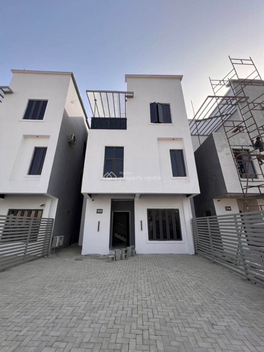 Exquisitely Finished 4 Bedroom Terraced Duplex with a Self Compound, Guzape District, Abuja, Terraced Duplex for Sale