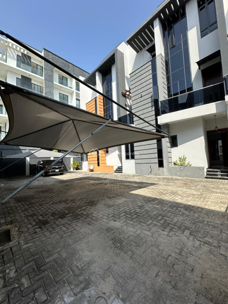 Well Finished Self-serviced 4 Bedroom Terrace with a Room Bq, Ikate Elegushi, Lekki, Lagos, Terraced Duplex for Sale