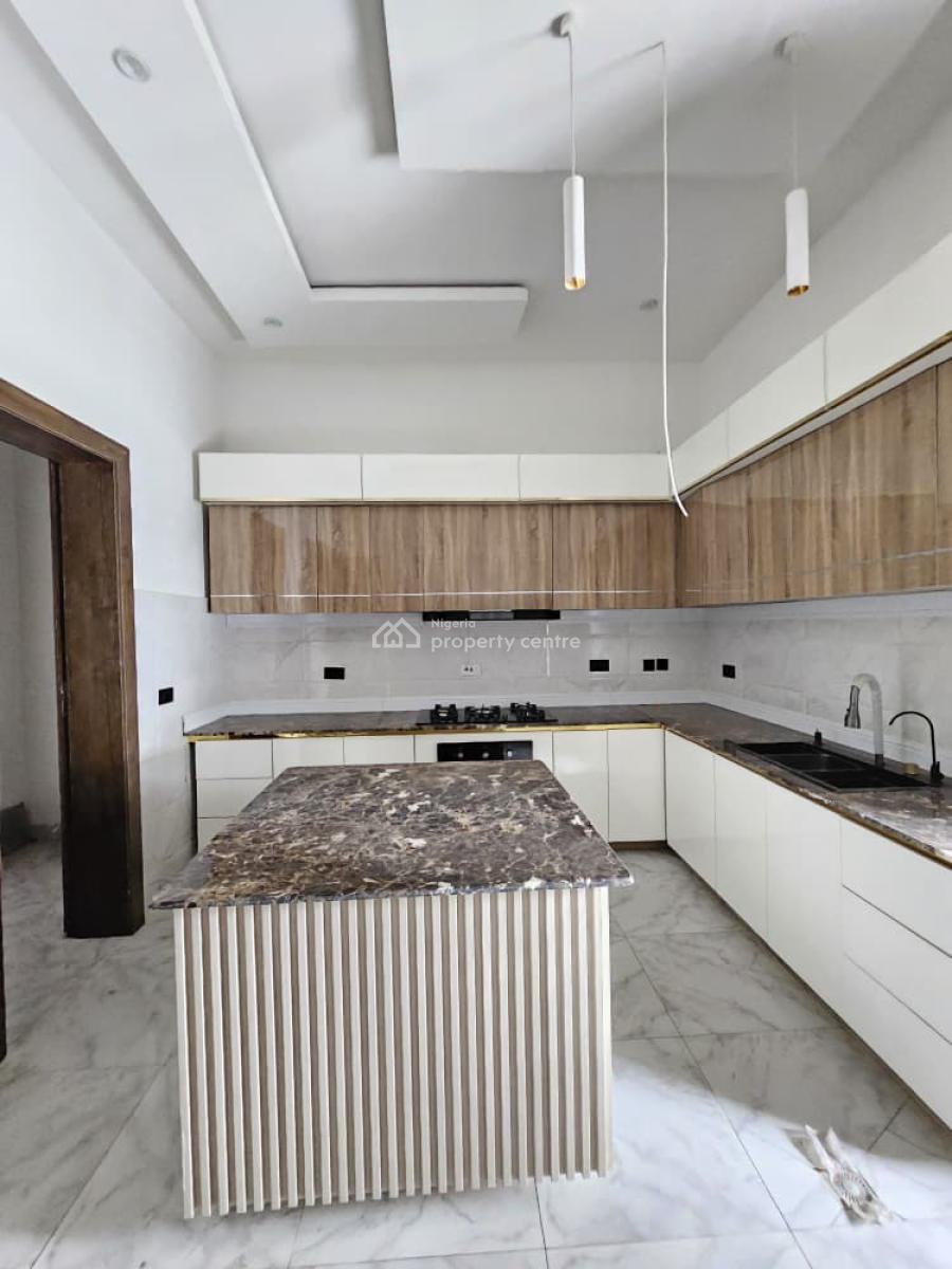 5 Bedroom Semi-detached Duplex with Bq,  Rooftop Terrace and Pool, Osapa, Lekki, Lagos, Semi-detached Duplex for Sale