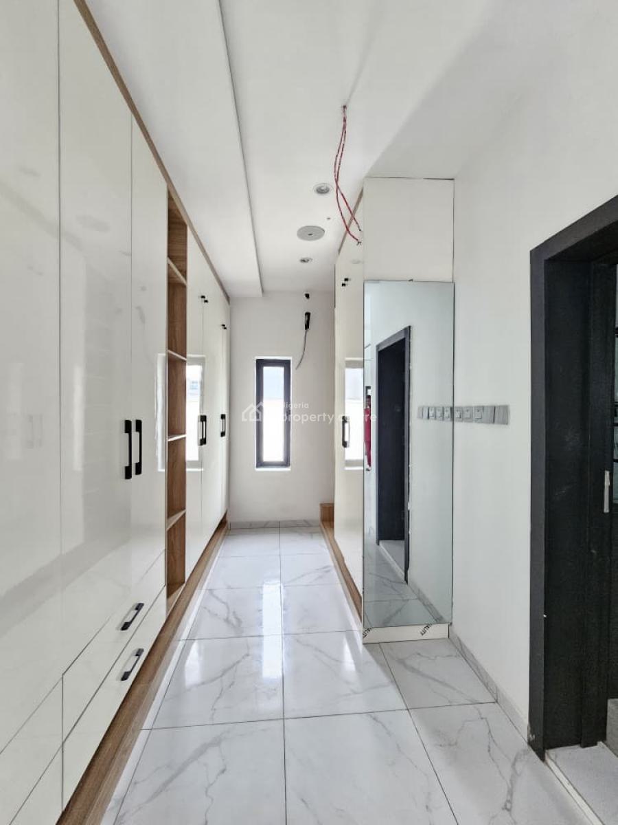 5 Bedroom with Bq, 2 Floors, Rooftop Terrace and Office Space/gym Room, Osapa, Lekki, Lagos, Detached Duplex for Sale