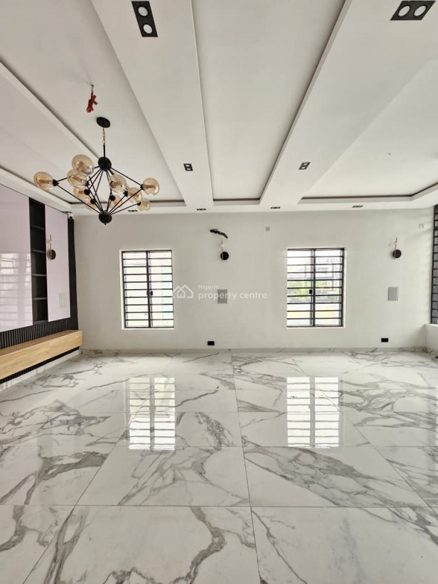 5 Bedroom Detached with Bq, Cinema, Rooftop Terrace, Gym Room and Pool, Osapa, Lekki, Lagos, Detached Duplex for Sale