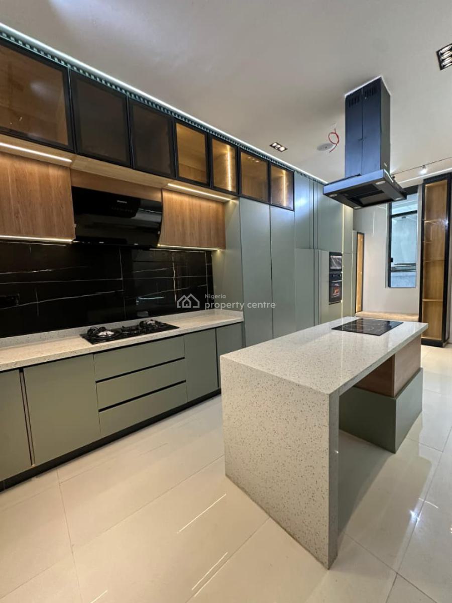 Contemporary 6 Bedroom Fully Detached, Smart Home, Fitted Kitchen, Water Heater, Parking Space , Good Estate, Lekki, Lagos, Detached Duplex for Sale