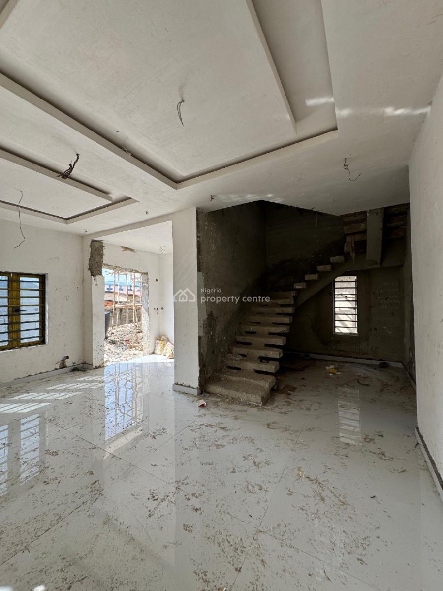 Newly Built 5  Bedroom Fully Detached Duplex with a Room Bq, Superb 5 Bedroom Detached Duplex with a Room Bq, Surulere, Lagos, Detached Duplex for Sale