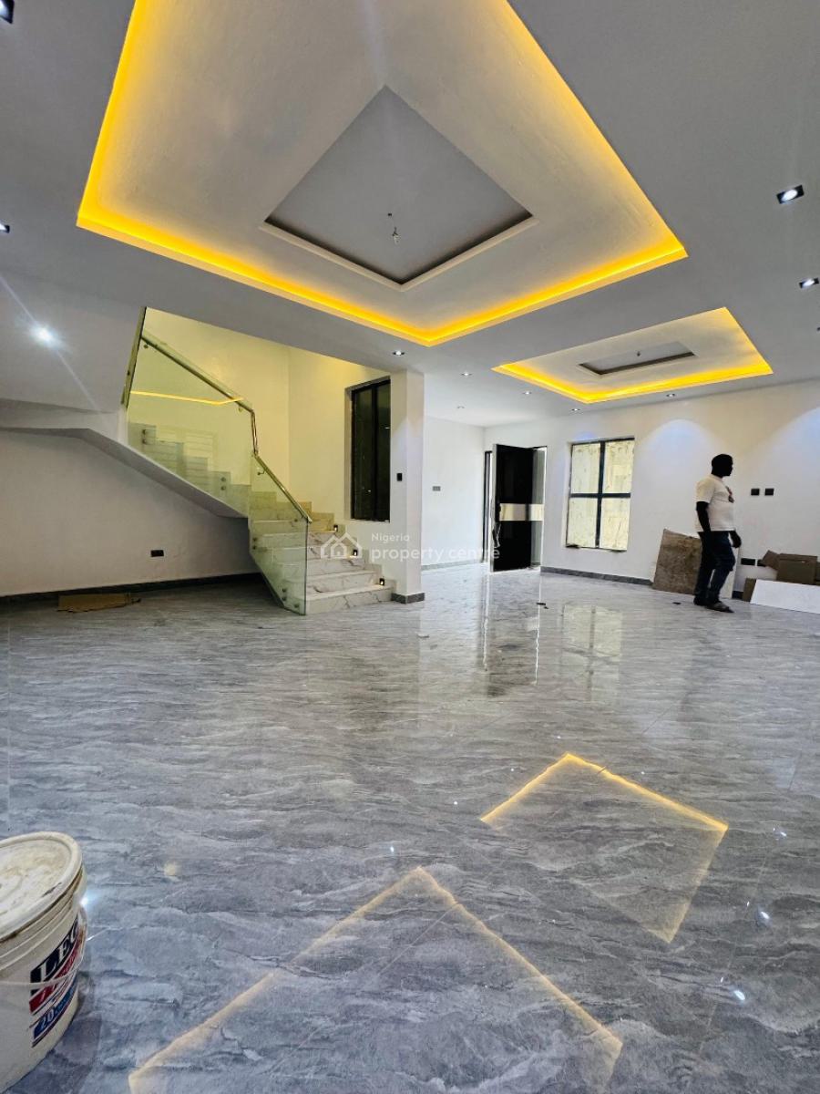 Newly Built 5 Bedroom Fully Detached  Duplex with Bq and Swimming Pool, Superb 5 Bedroom Detached Duplex with Bq and Swimming Pool, Maryland, Lagos, Detached Duplex for Sale