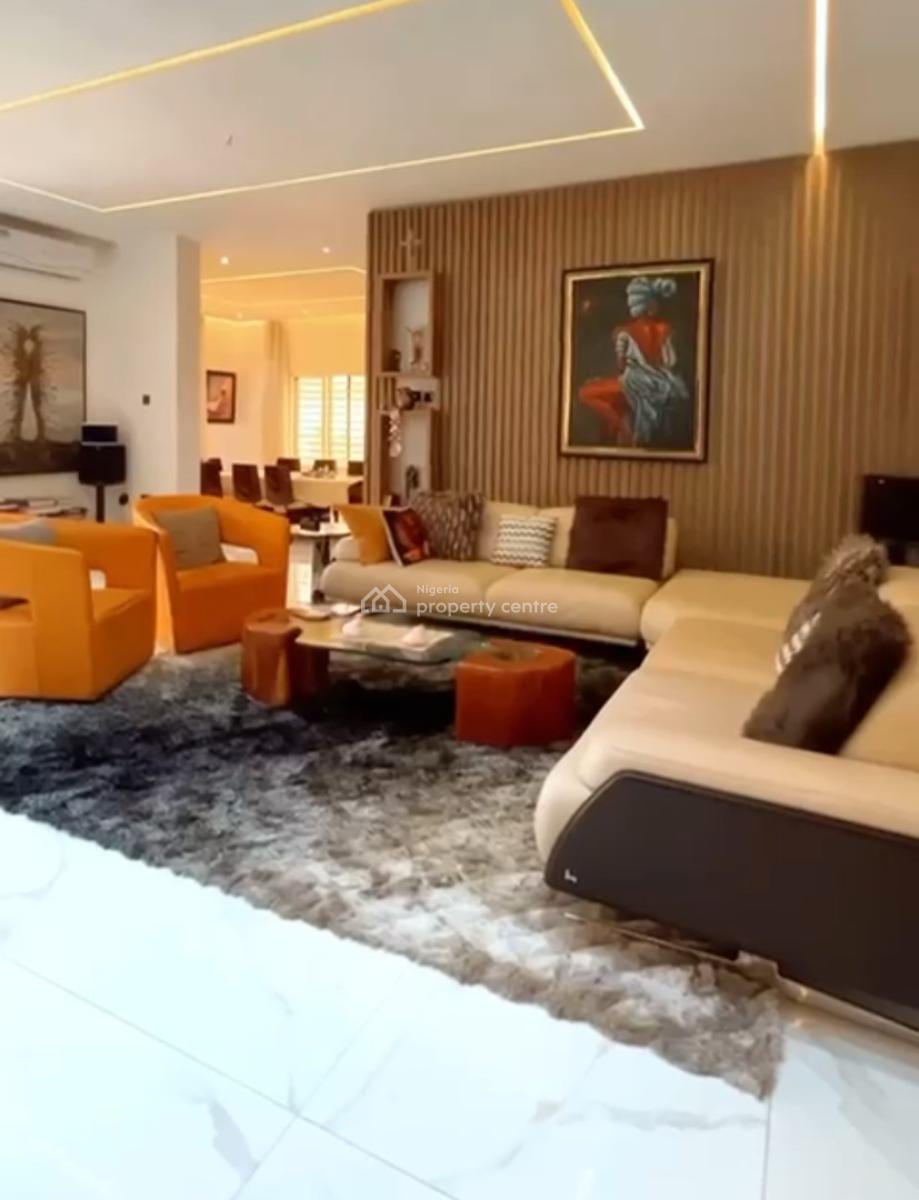 4 Bed Dedicated 200 Kva Transformerland Size Is 1863sqm with C Ofwalk-, Guzape District, Abuja, Detached Duplex for Sale