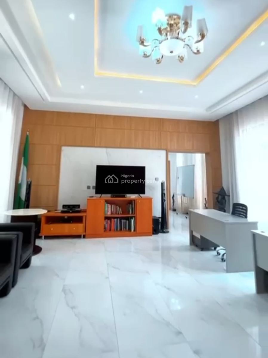 4 Bed Dedicated 200 Kva Transformerland Size Is 1863sqm with C Ofwalk-, Guzape District, Abuja, Detached Duplex for Sale