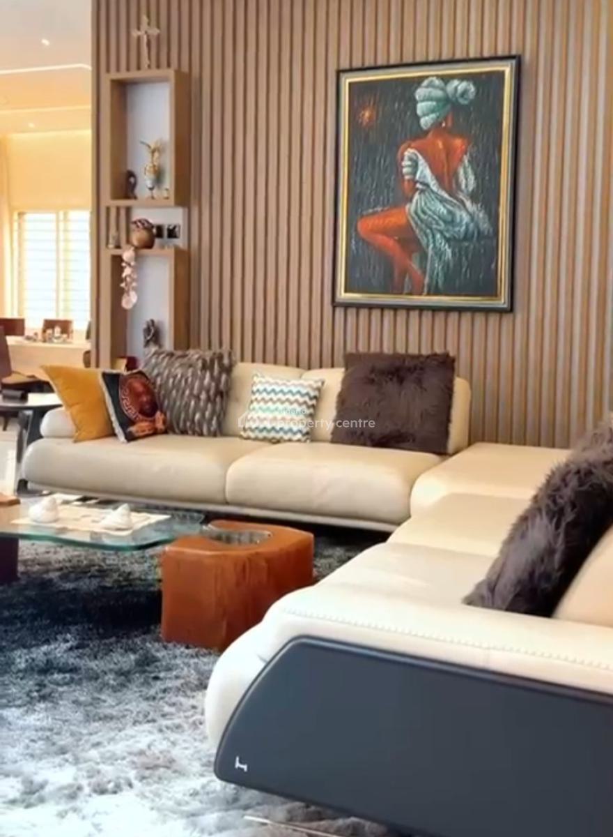 4 Bed Dedicated 200 Kva Transformerland Size Is 1863sqm with C Ofwalk-, Guzape District, Abuja, Detached Duplex for Sale