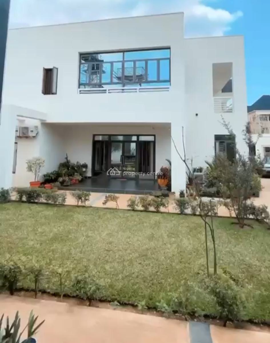 4 Bed Dedicated 200 Kva Transformerland Size Is 1863sqm with C Ofwalk-, Guzape District, Abuja, Detached Duplex for Sale