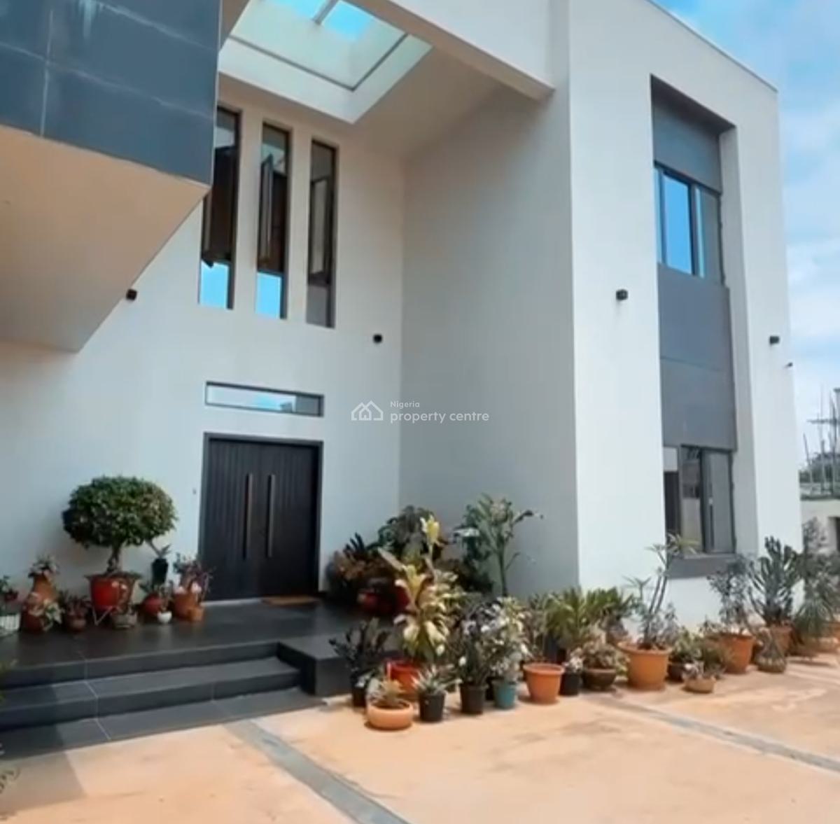 4 Bed Dedicated 200 Kva Transformerland Size Is 1863sqm with C Ofwalk-, Guzape District, Abuja, Detached Duplex for Sale