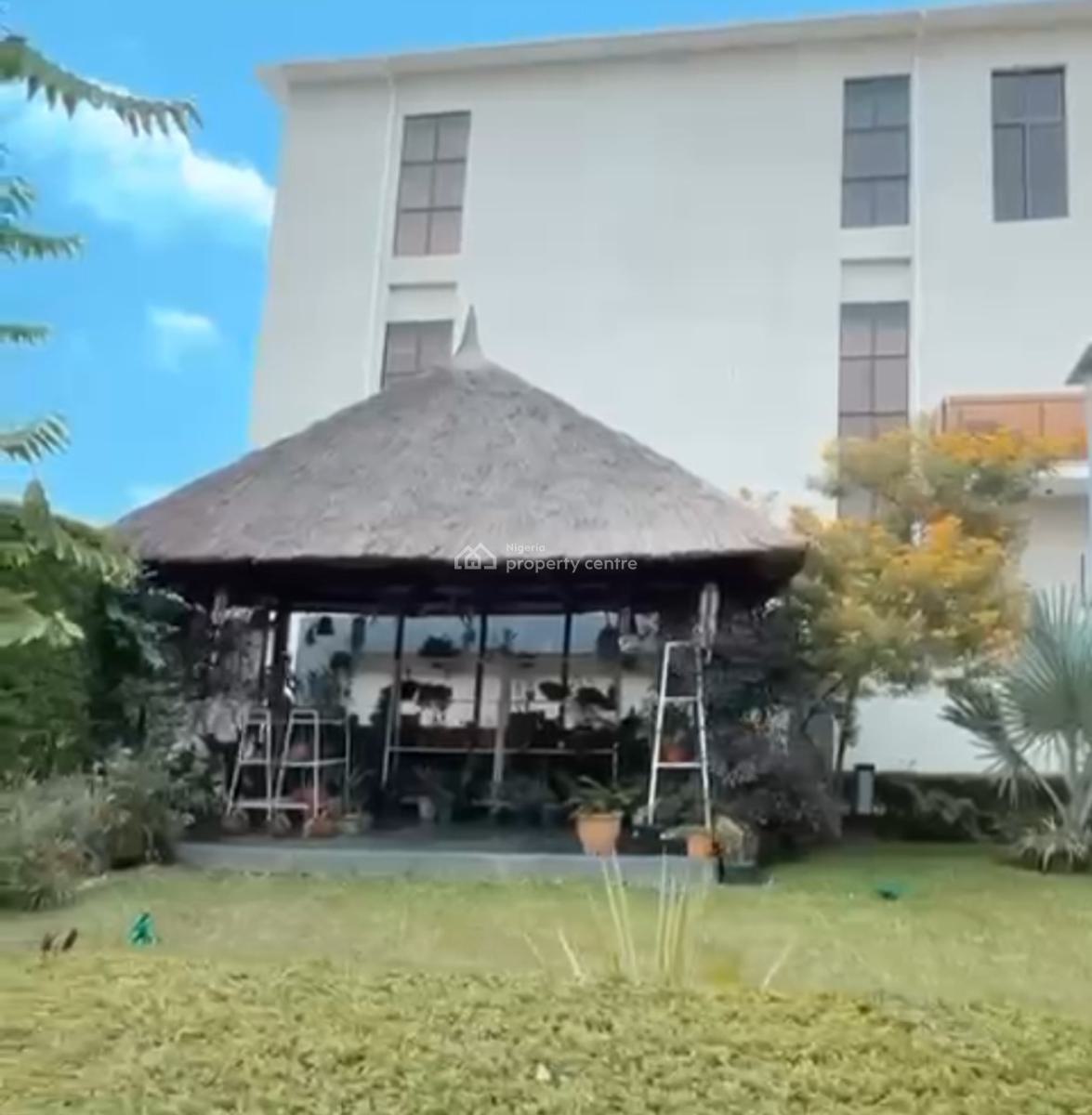 4 Bed Dedicated 200 Kva Transformerland Size Is 1863sqm with C Ofwalk-, Guzape District, Abuja, Detached Duplex for Sale