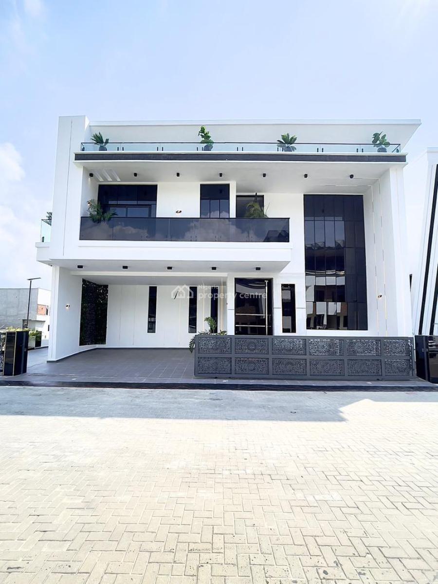 Aesthetically Pleasing 5 Bedroom Duplex with a Bq,pool, and Cinema, Chevron Toll Gate, Lekki, Lagos, House for Sale