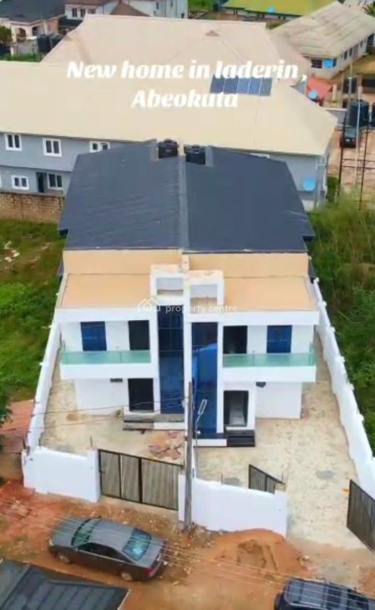 Tastefully Finished 3 Bedroom Duplex with Bq, Laderin Estate Abeokuta Ogun State, Abeokuta North, Ogun, Detached Duplex for Sale