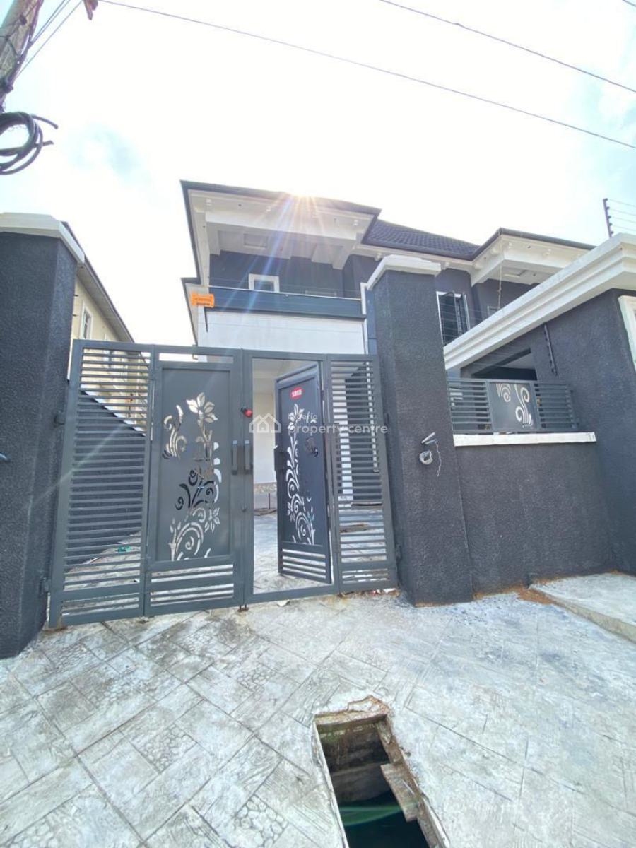 Contemporary 4 Bedroom Semi-detached Duplex with Boys Quarters,, Osapa, Lekki, Lagos, Detached Duplex for Sale