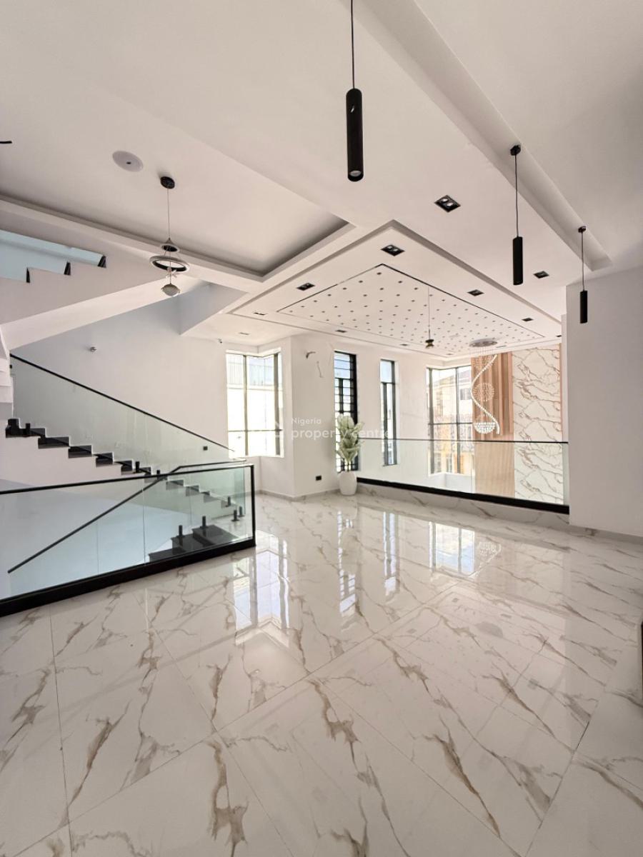 Exquisitely Built 5 Bedroom Detached with Cinema, Rooftop Terrace ,poo, Osapa, Lekki, Lagos, Detached Duplex for Sale