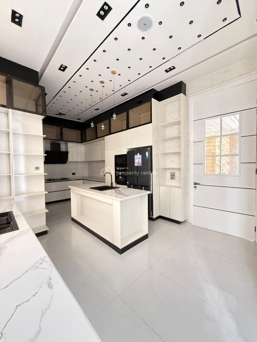 Exquisitely Built 5 Bedroom Detached with Cinema, Rooftop Terrace ,poo, Osapa, Lekki, Lagos, Detached Duplex for Sale