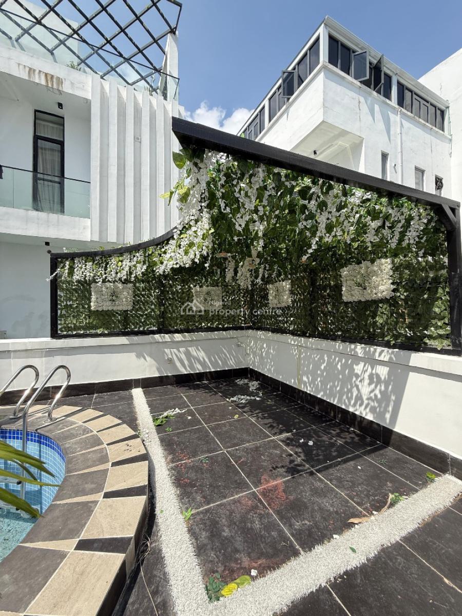 Exquisitely Built 5 Bedroom Detached with Cinema, Rooftop Terrace ,poo, Osapa, Lekki, Lagos, Detached Duplex for Sale