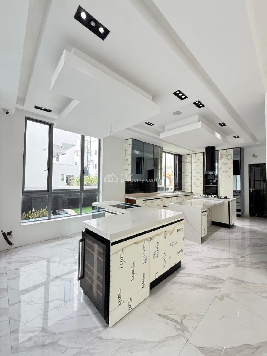 Exquisite 5 Bedroom Detached with Cinema, Rooftop Terrace, Pool, Osapa, Lekki, Lagos, Detached Duplex for Sale