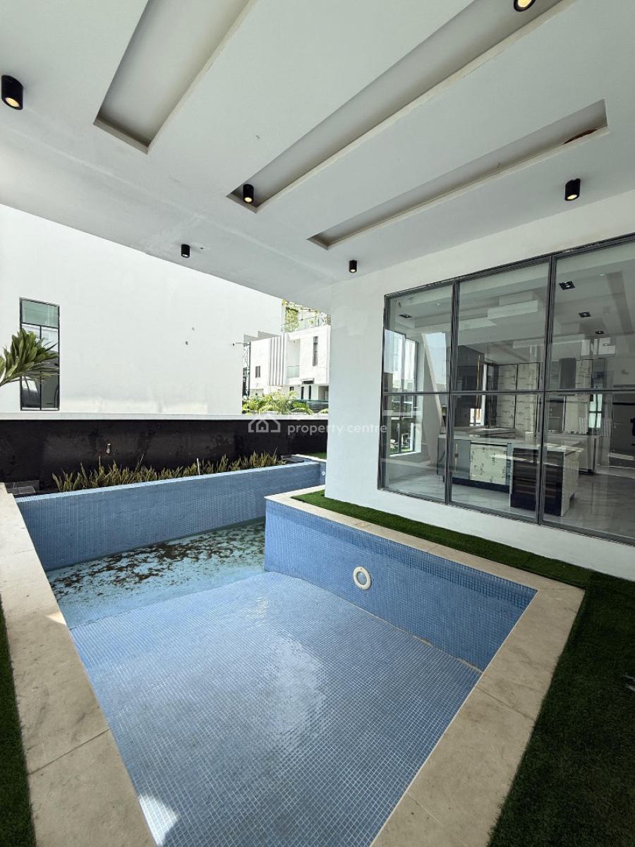 Exquisite 5 Bedroom Detached with Cinema, Rooftop Terrace, Pool, Osapa, Lekki, Lagos, Detached Duplex for Sale