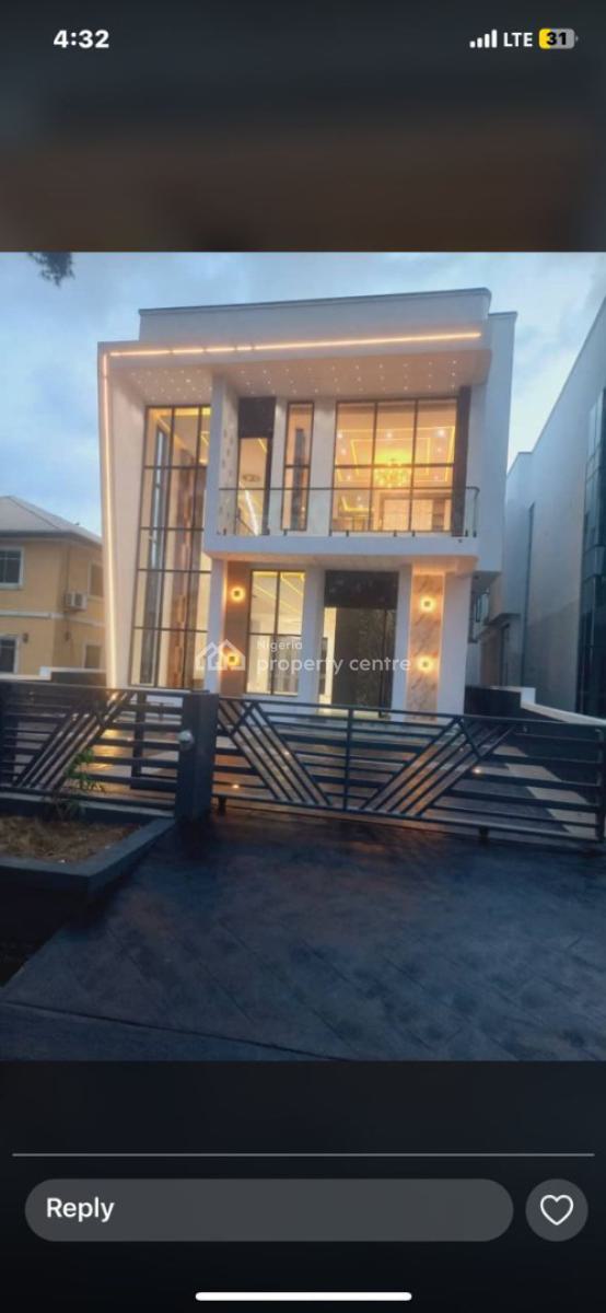 5 Bedroom Detached Duplex with Attached Bq + Swimming Pool, Lekki County Megamound Estate, Ikota, Lekki, Lagos, Detached Duplex for Sale