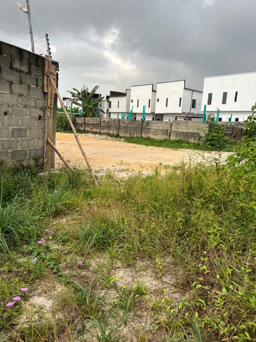4plots of Land, Fenced and Gated in a Built Up Area, Behind Blenco Sangotedo Ajah Lekki Lagos, Ajah, Lagos, Residential Land for Sale
