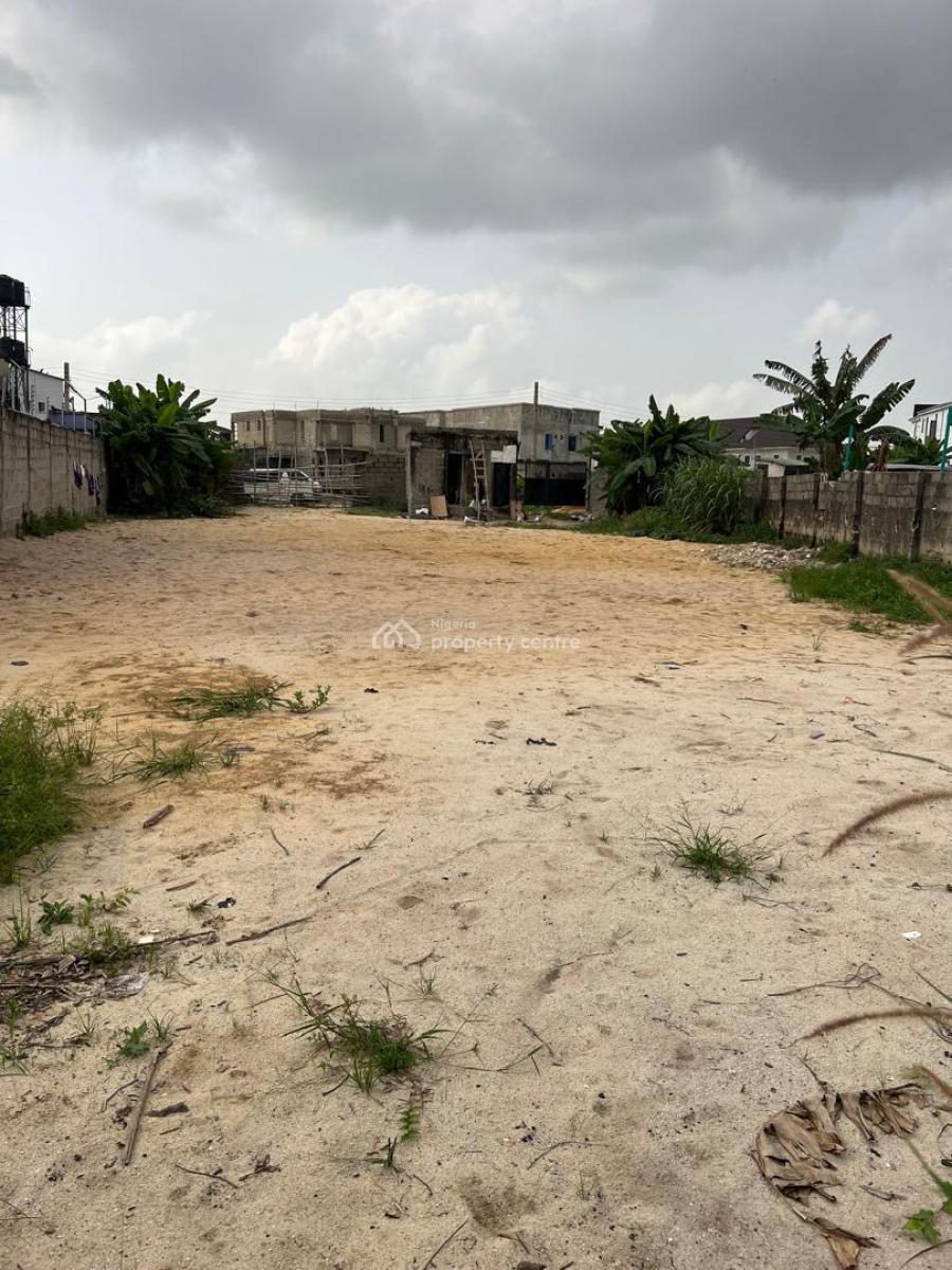4plots of Land, Fenced and Gated in a Built Up Area, Behind Blenco Sangotedo Ajah Lekki Lagos, Ajah, Lagos, Residential Land for Sale