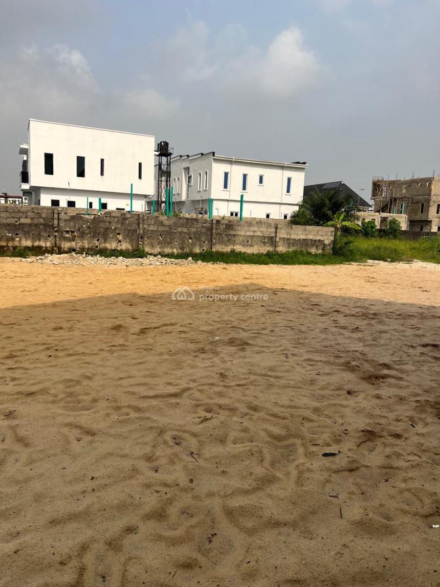 4plots of Land, Fenced and Gated in a Built Up Area, Behind Blenco Sangotedo Ajah Lekki Lagos, Ajah, Lagos, Residential Land for Sale